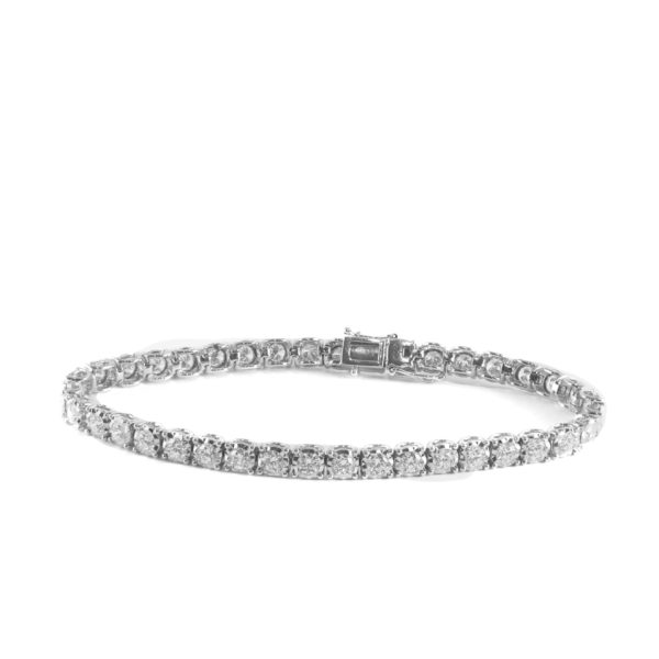 18k white gold and natural diamond - St Germain Jewellers